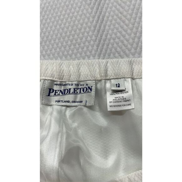 NWT New with Tags Pendleton Washable White Dress Pants Size 12 - Picture 8 of 15